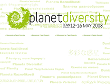 Tablet Screenshot of planet-diversity.org
